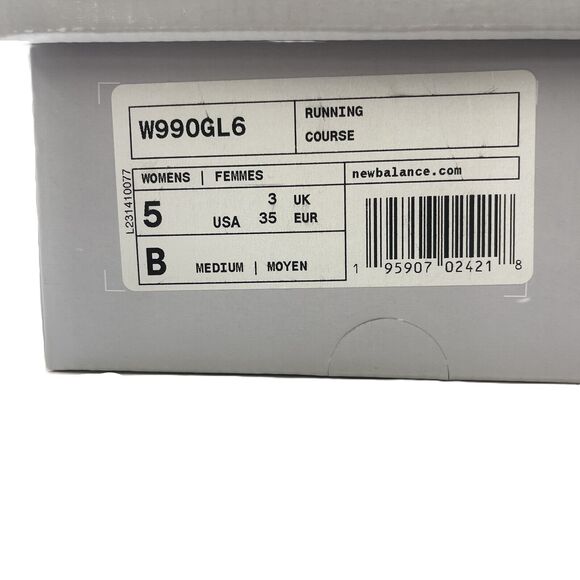 New Balance 990v6 Made in USA Grey Womens Sneakers Size 5 width B / W990GL6 - Picture 8 of 8